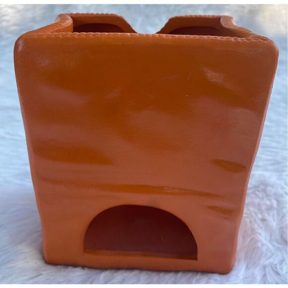 Halloween Fall Sparkle Witch & Jack-O-Lantern Tea Light Candle Holders - Picture 9 of 12